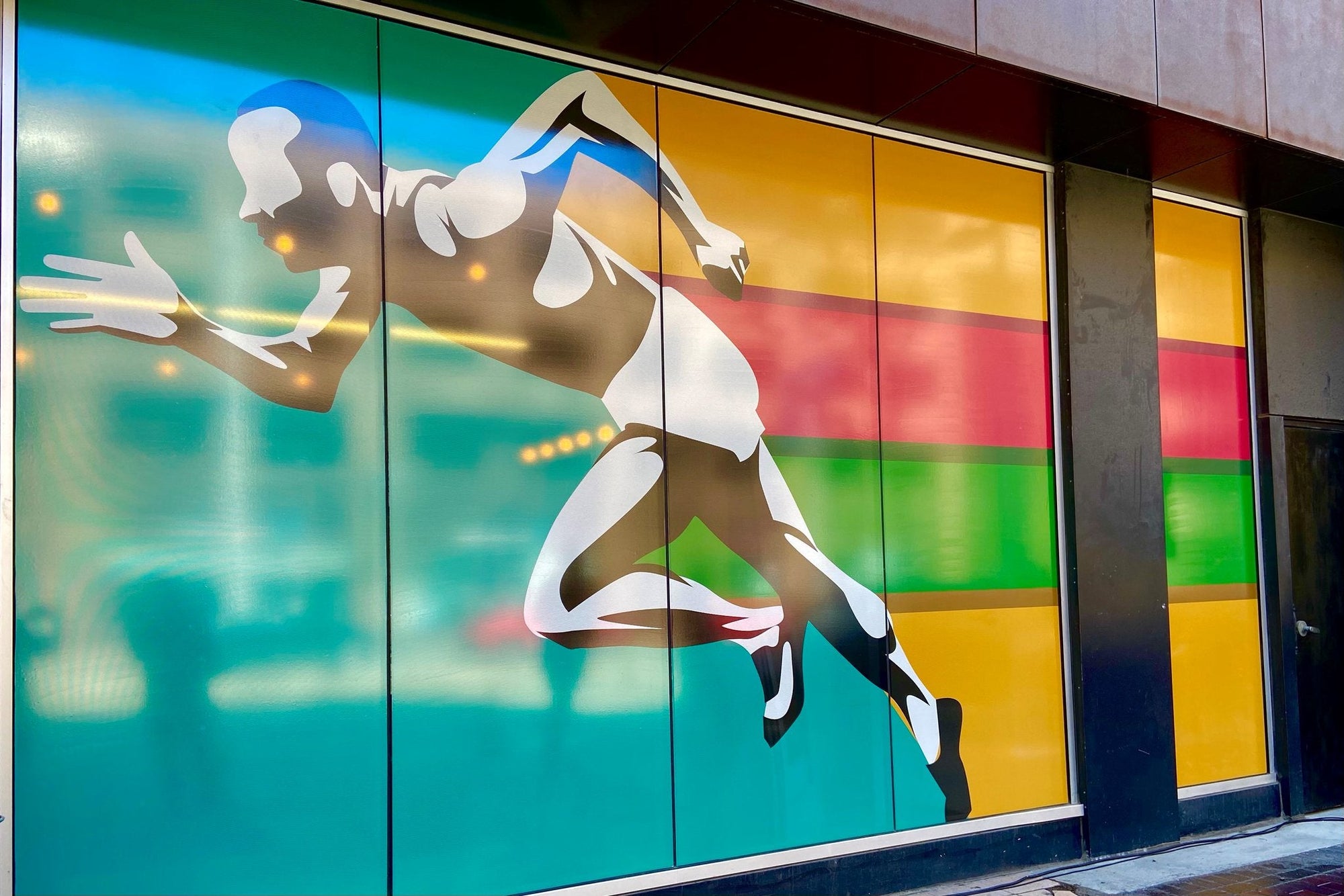 Jesse Owens Mural for Destination Cleveland