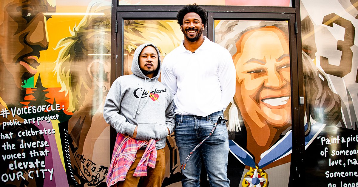 Cleveland is the Reason Mural for Destination Cleveland