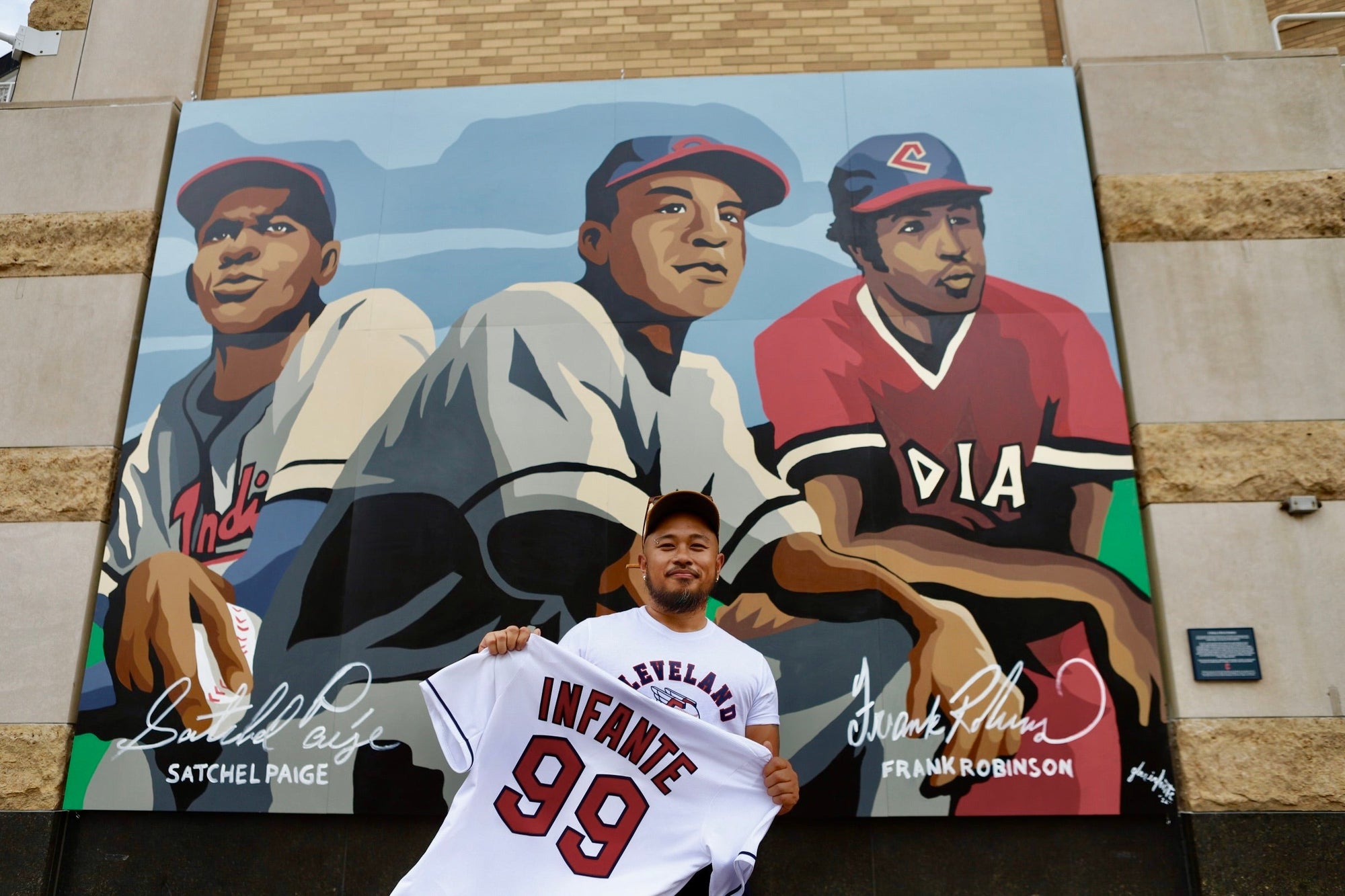 Cleveland Guardians Legends Mural