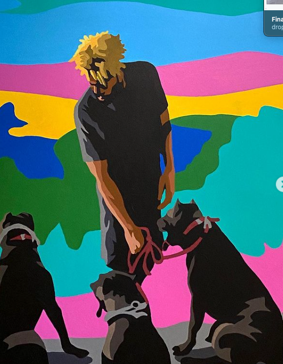 Odell Beckham Jr. Painting