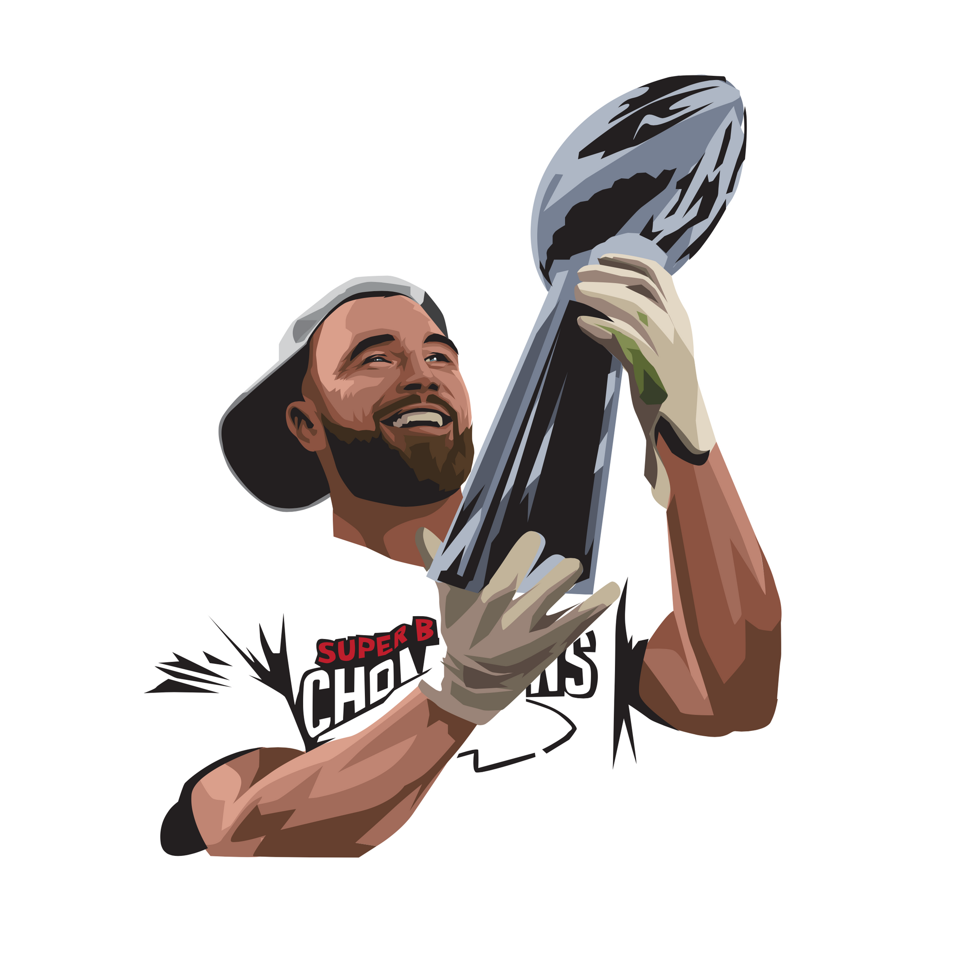 Travis Kelce Portrait