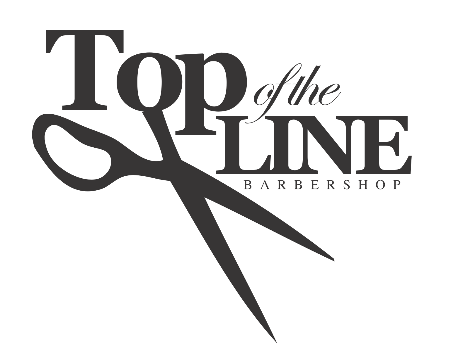 Top of the Line Barbershop Logo