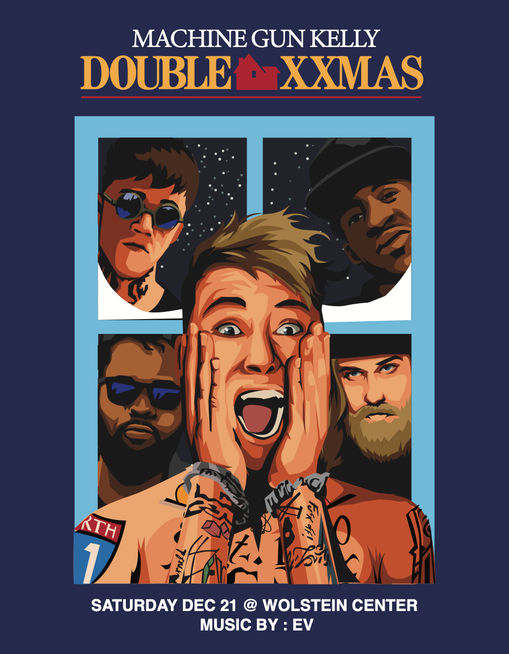 Machine Gun Kelly Double XXMas