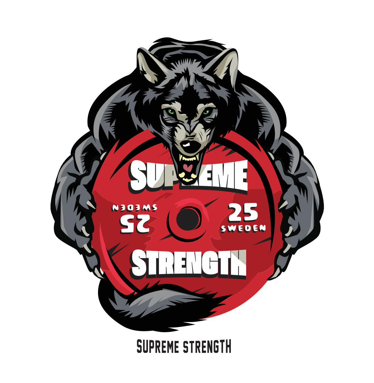 Supreme Strength Merch design