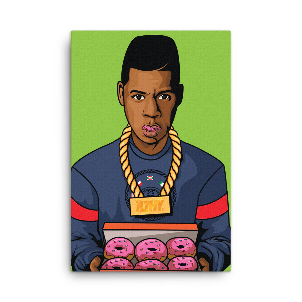 Reasonable Donut Canvas