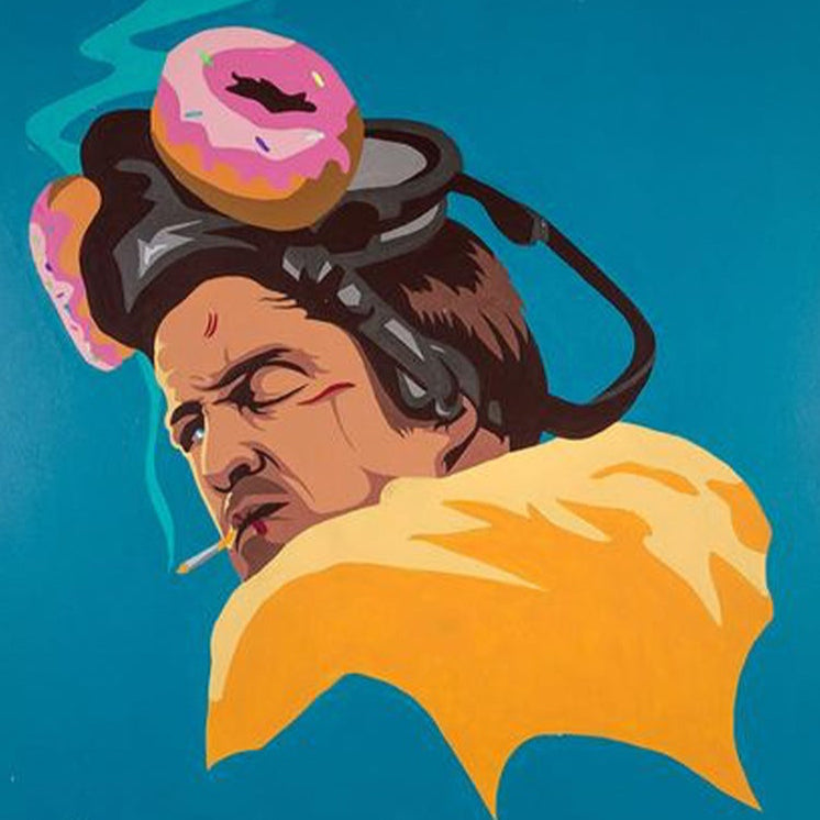 Original Breaking Bad Jesse Pinkman Donut Painting (2015)