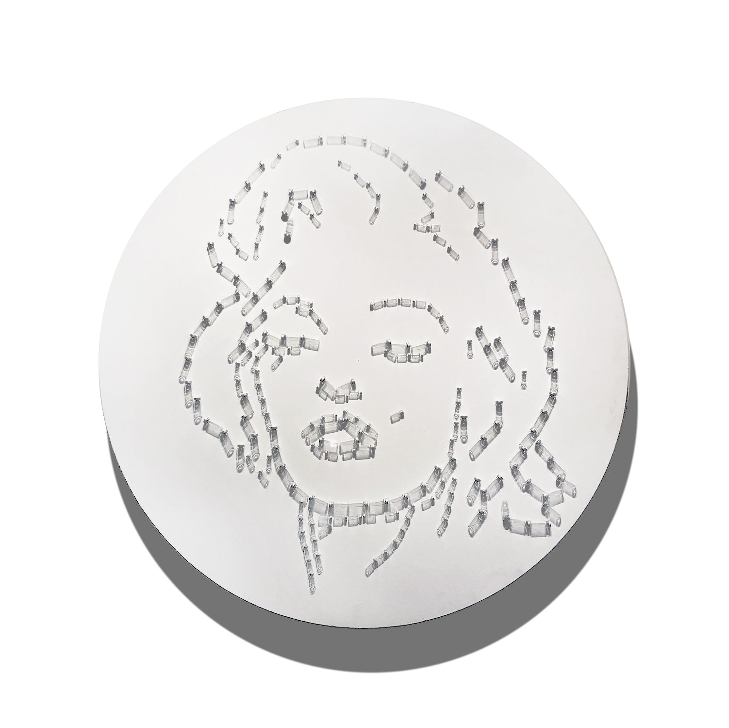 Marilyn Monroe Syringe Bottle Original Portrait