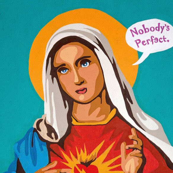 Nobody's Perfect Canvas