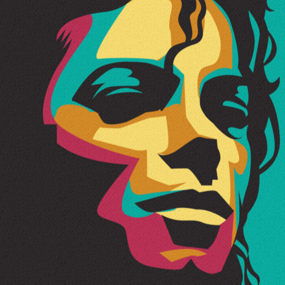 The King of Pop Canvas