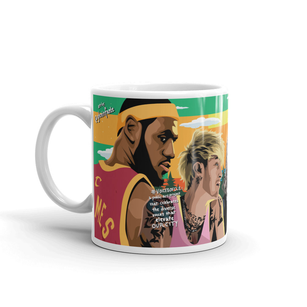 Cleveland Guardians of the Traffic Art Deco' Full Color Mug