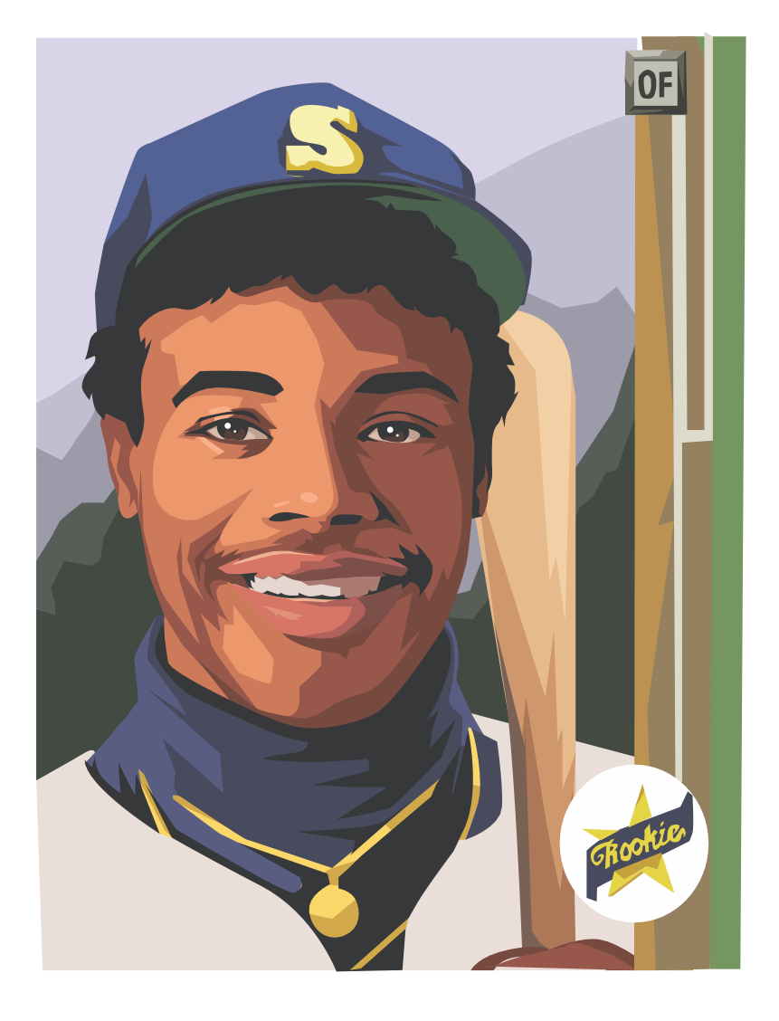 Ken Griffey Jr for MLB "The Bridge" Art Show