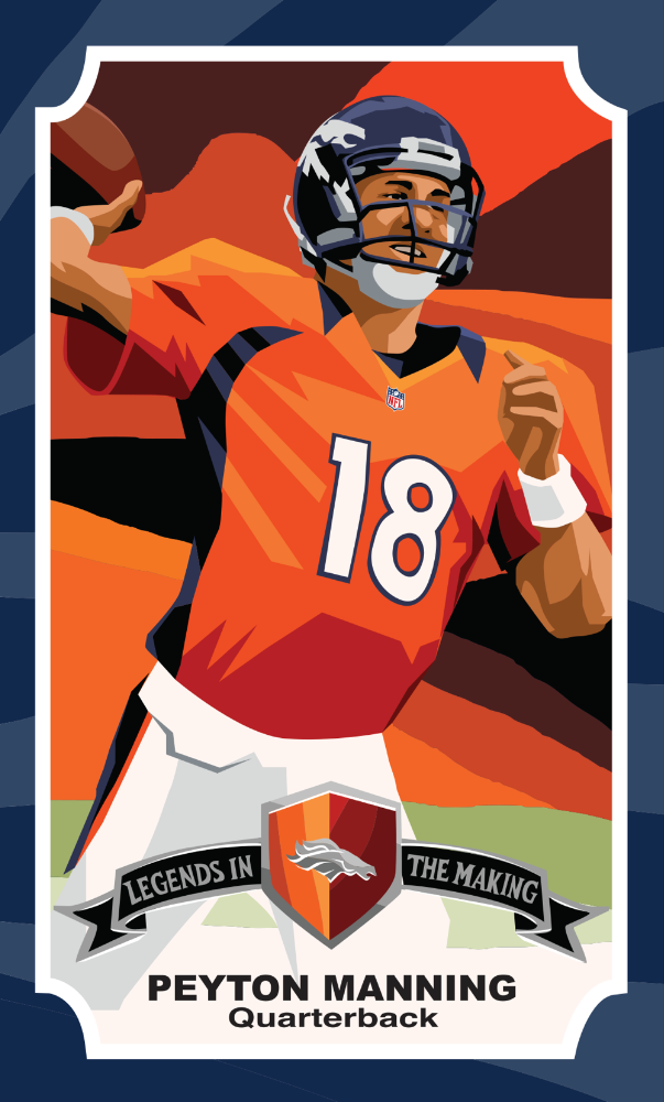 PETYON MANNING FOR DENVER BRONCOS