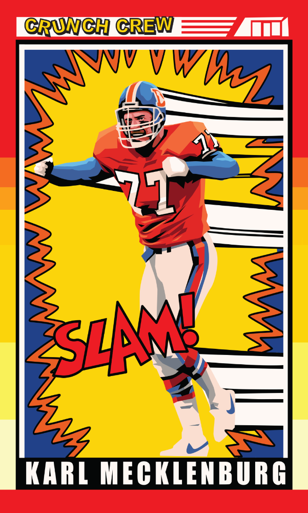 KARL MECKLENBURG FOR DENVER BRONCOS
