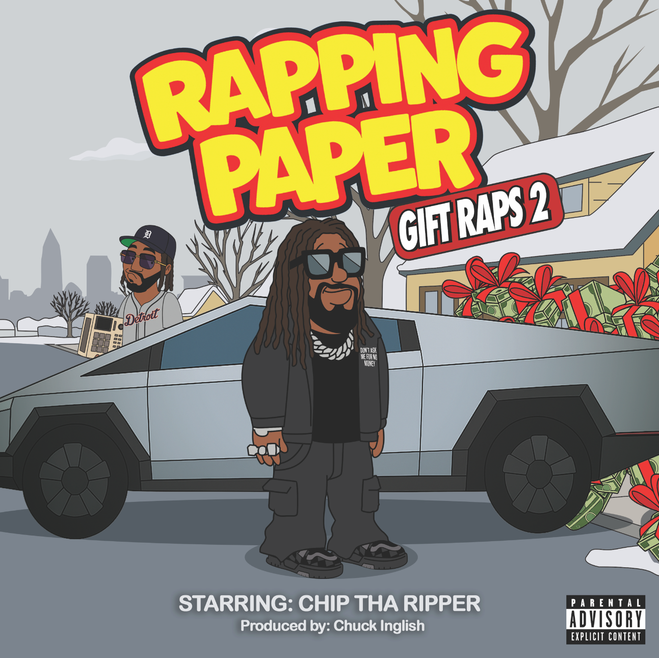 Chip The Ripper "Rapping Paper" Album Art