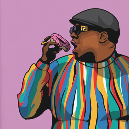 Notorious Donut Photo paper poster