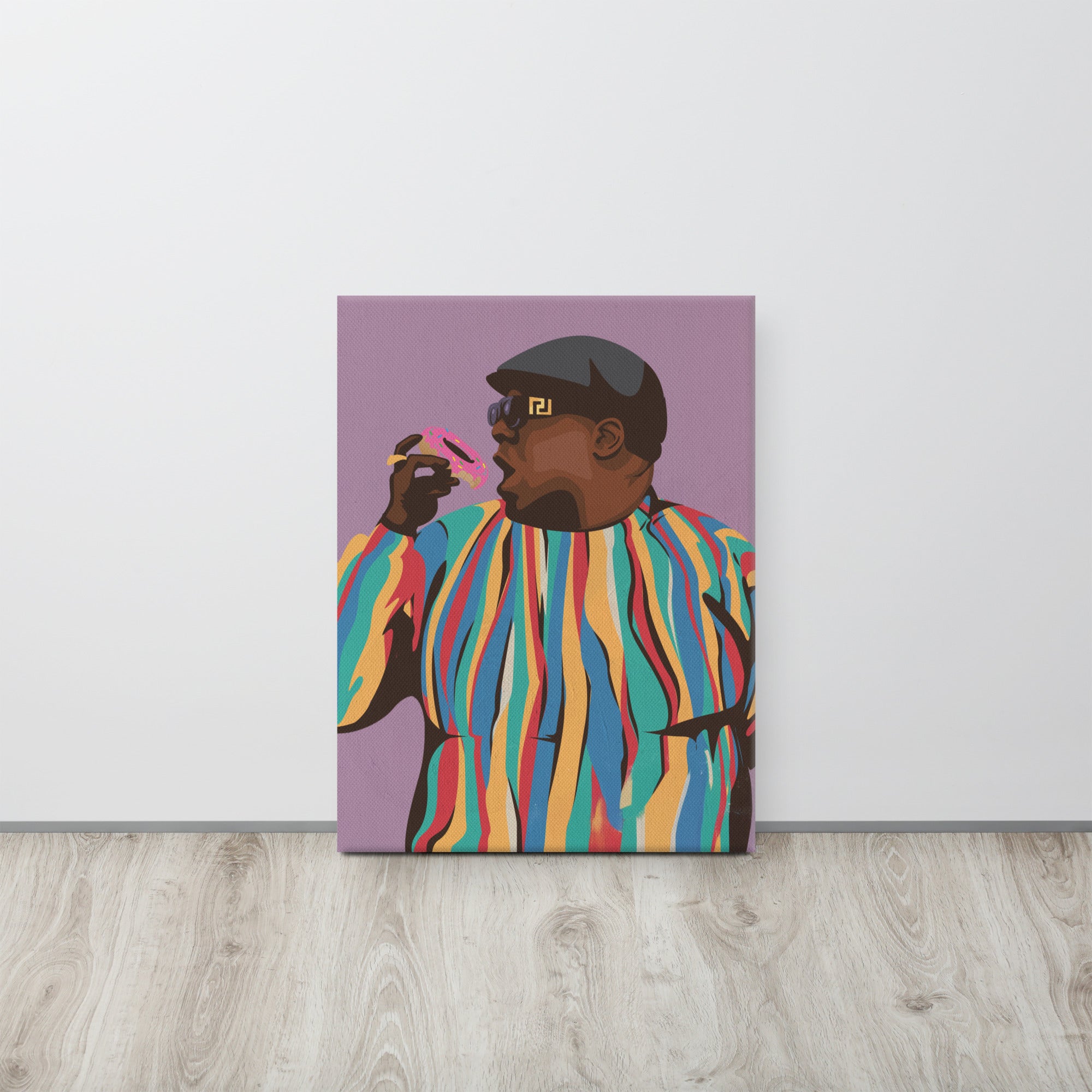 Notorious Donut Canvas – Glen Infante Infante Arts Studio