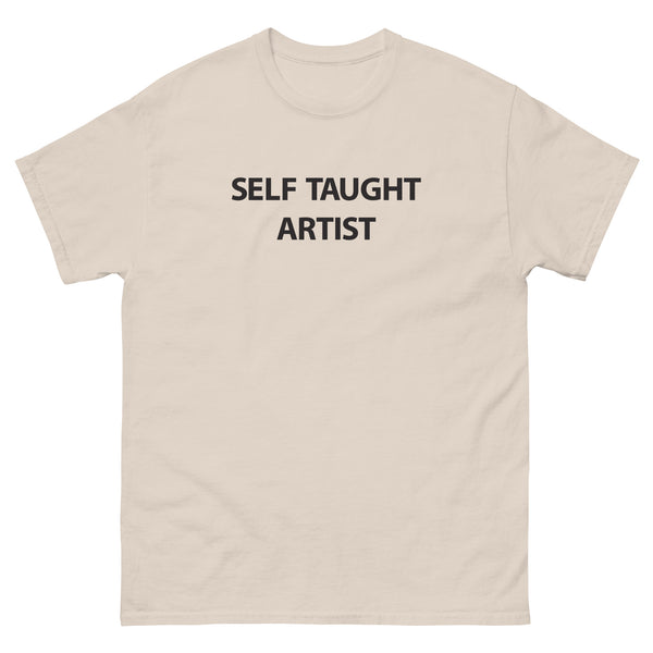 Self Taught Artist T-Shirt (Sand)