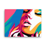 Blissful Face Canvas