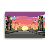 Guardians of Traffic Wrapped Canvas 24x36