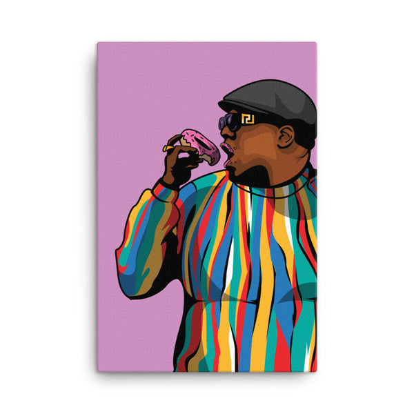 Notorious Donut Canvas