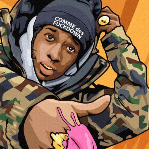 Asap Donut Canvas