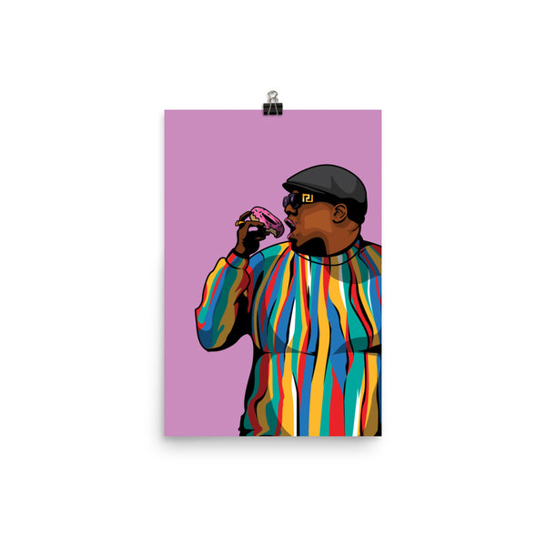 Notorious Donut Photo paper poster