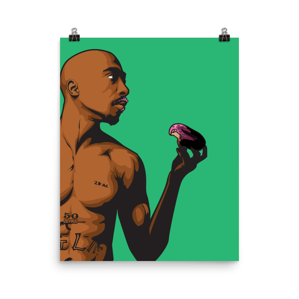 Donut for a G Photo paper poster