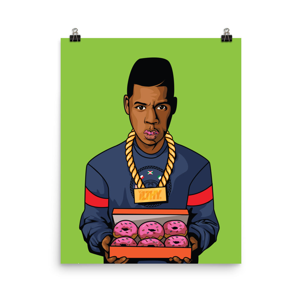 Reasonable Donut Photo paper poster