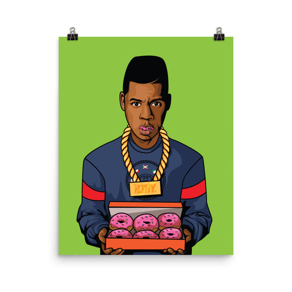 Reasonable Donut Photo paper poster