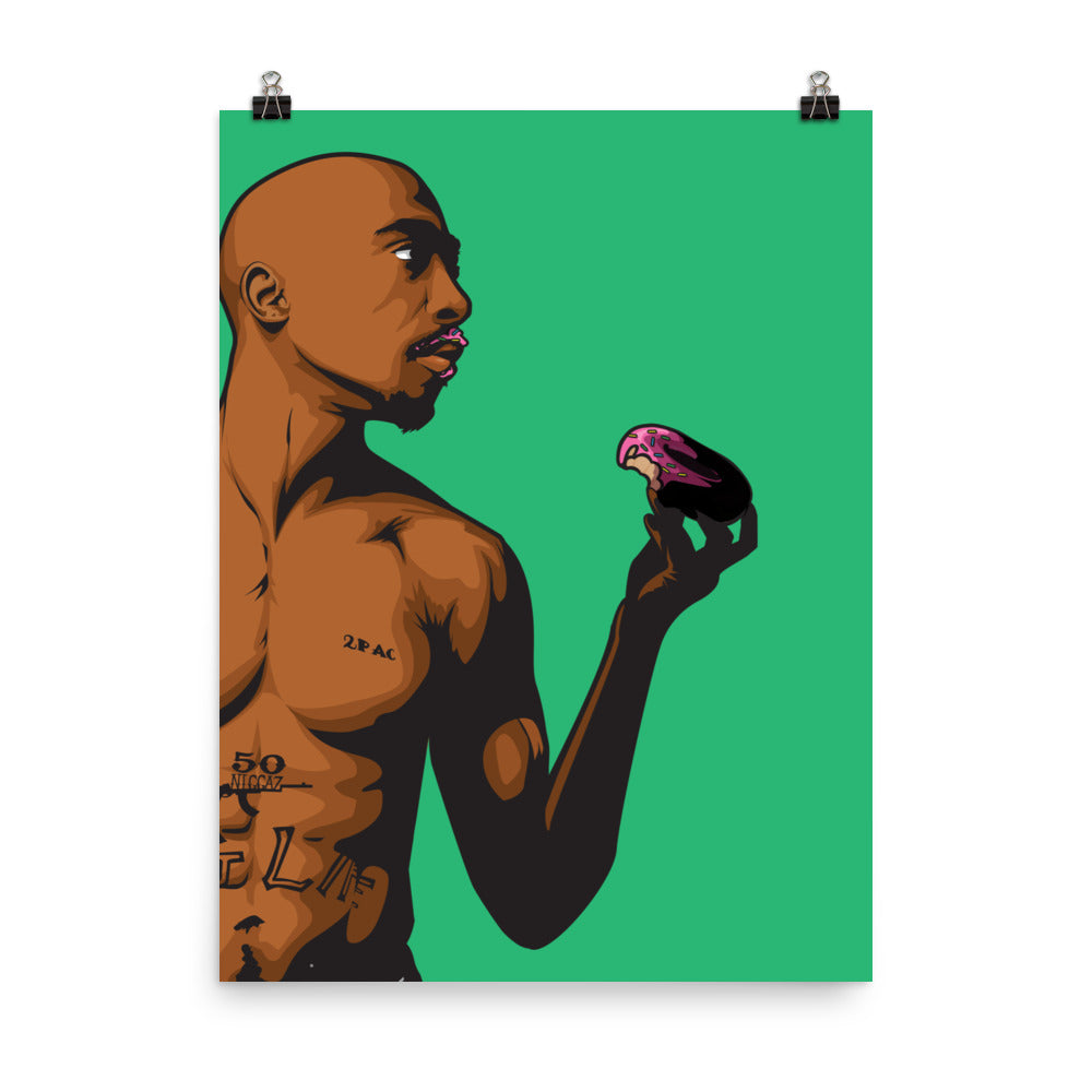 Donut for a G Photo paper poster