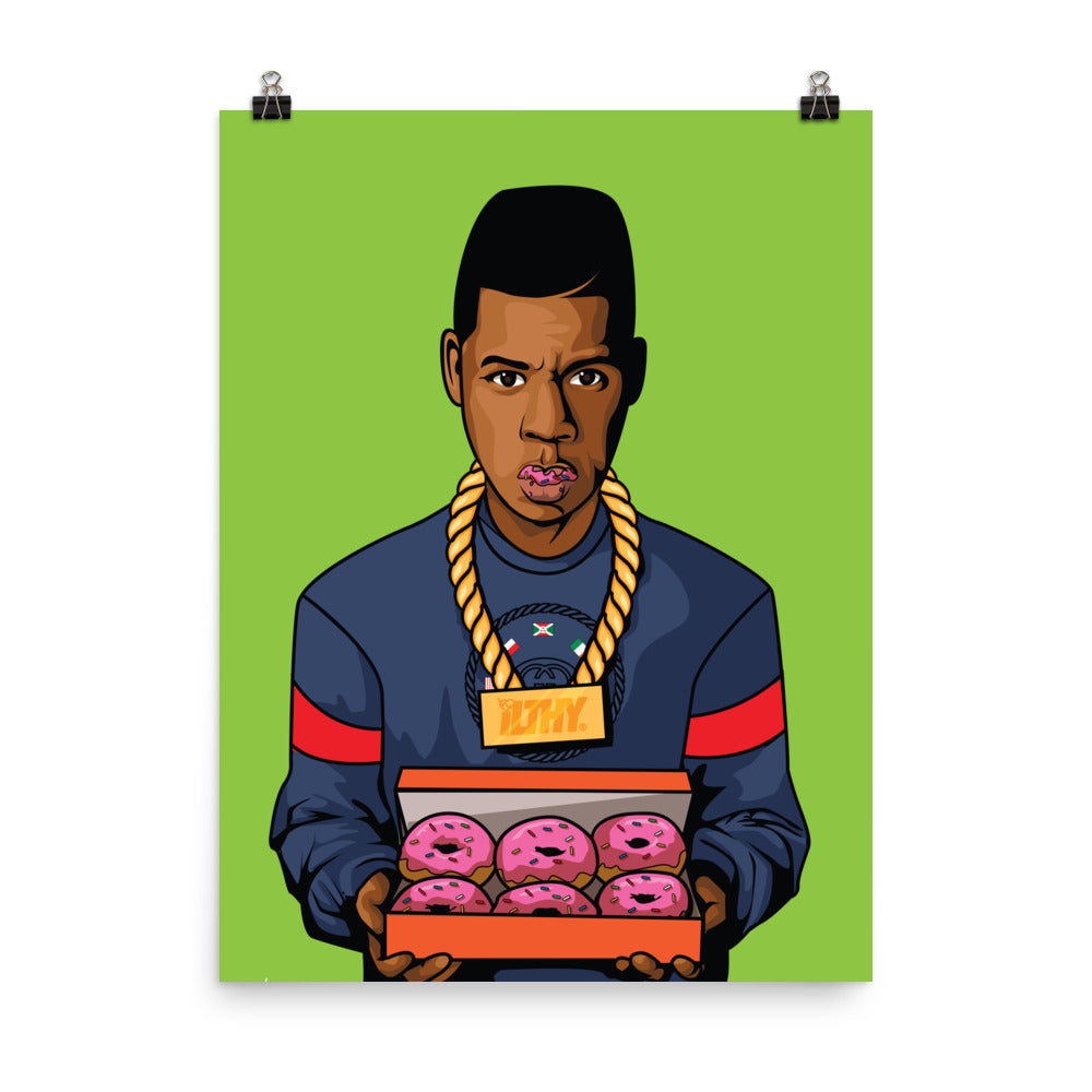 Reasonable Donut Photo paper poster