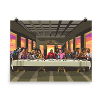 New Last Supper Photo paper poster