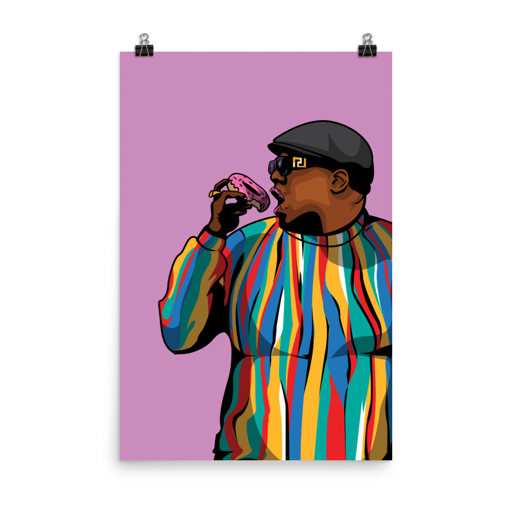 Notorious Donut Photo paper poster