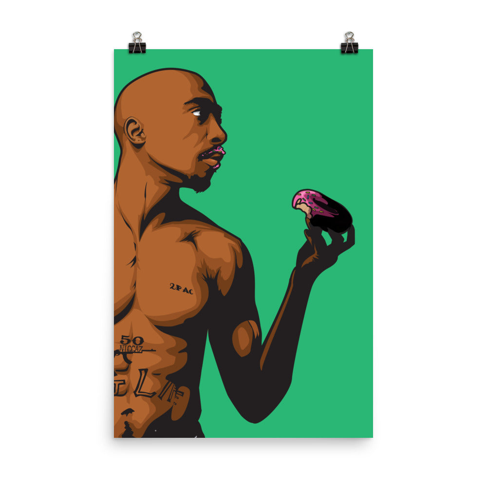 Donut for a G Photo paper poster