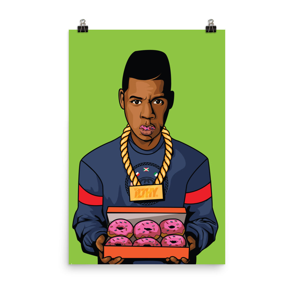 Reasonable Donut Photo paper poster