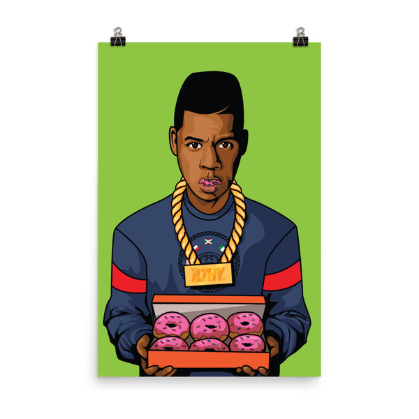 Reasonable Donut Photo paper poster