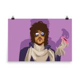 Prince Tribute Photo paper poster